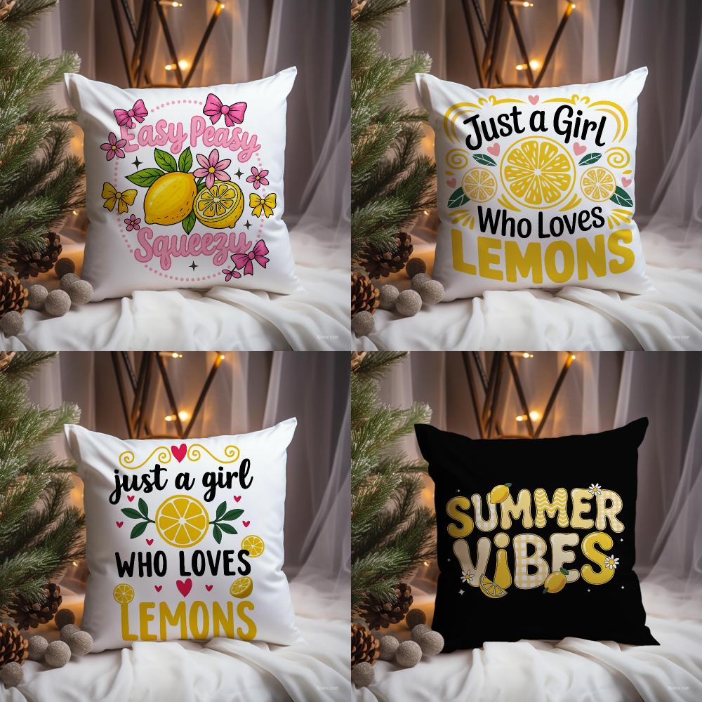 Interior Design Quotes - Capa de Almofada Fruit Quote Premium