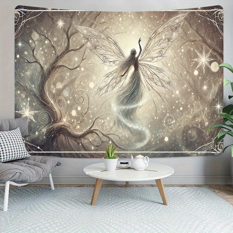 Interior Design Hd - Fantasia árvore de fadas mural da