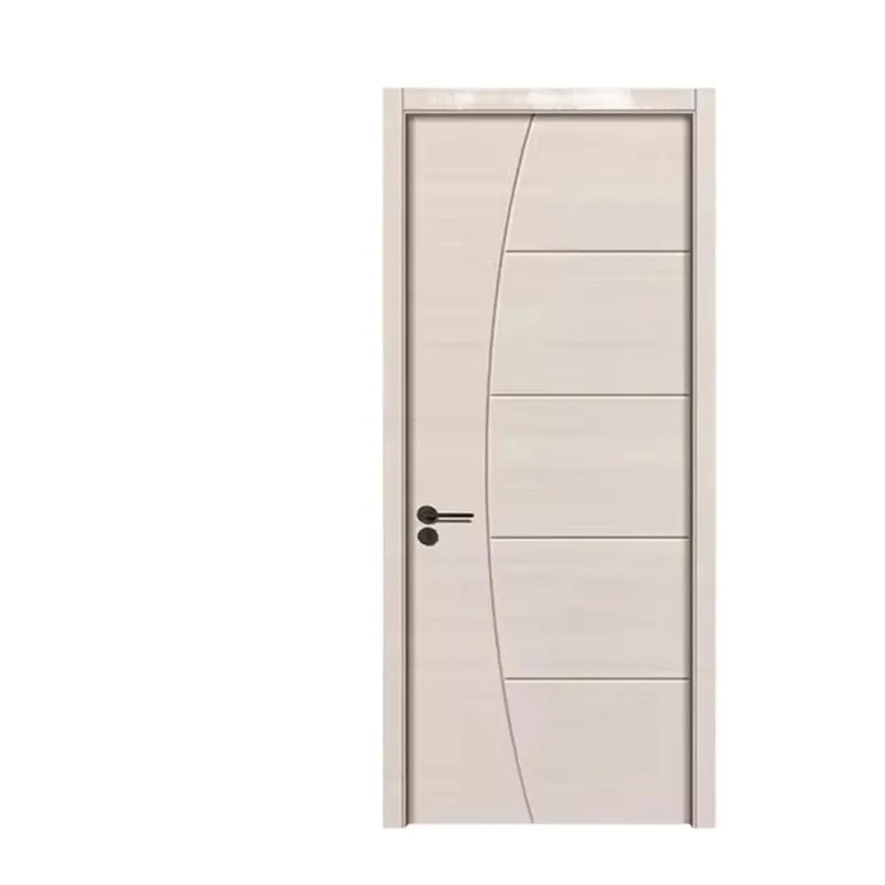Engineering And Interior Design - Porta Interna de Madeira com Textura