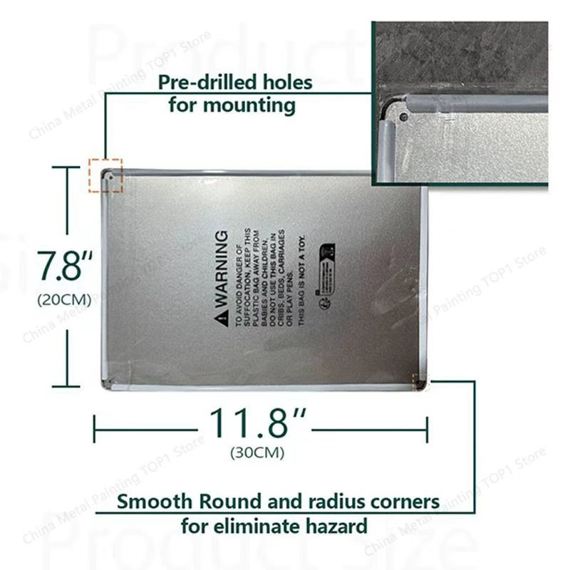 Placa Decorativa de Metal Vint - Interior Design Hd avaliação e preço