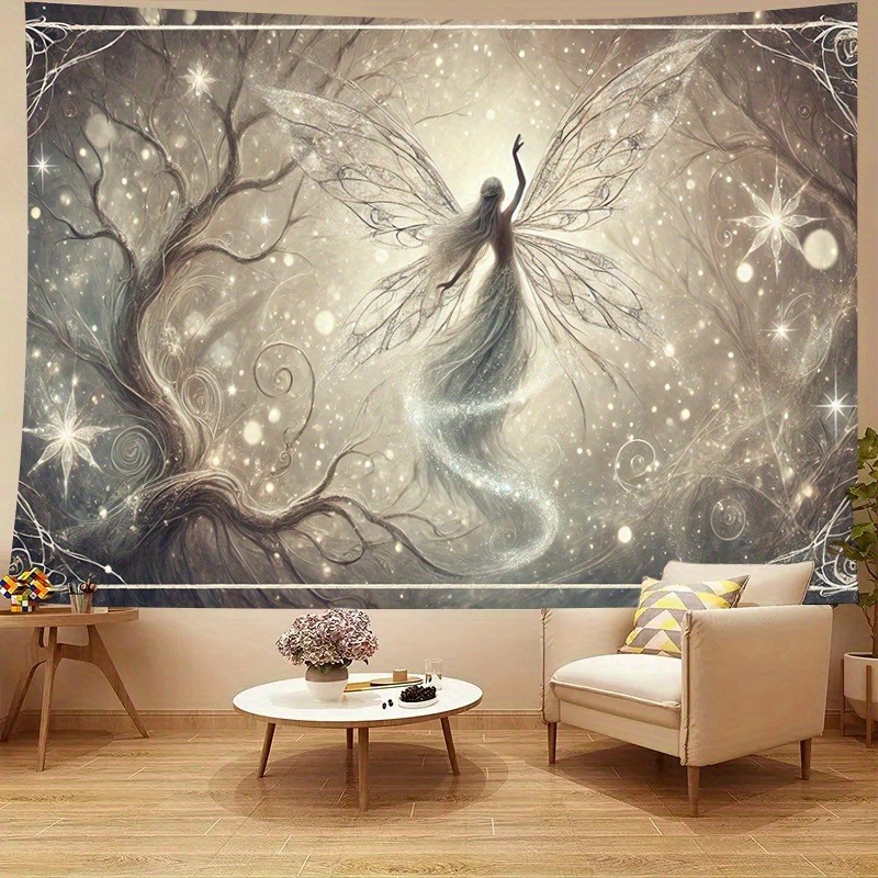 Fantasia árvore de fadas mural - Interior Design Hd avaliação e preço