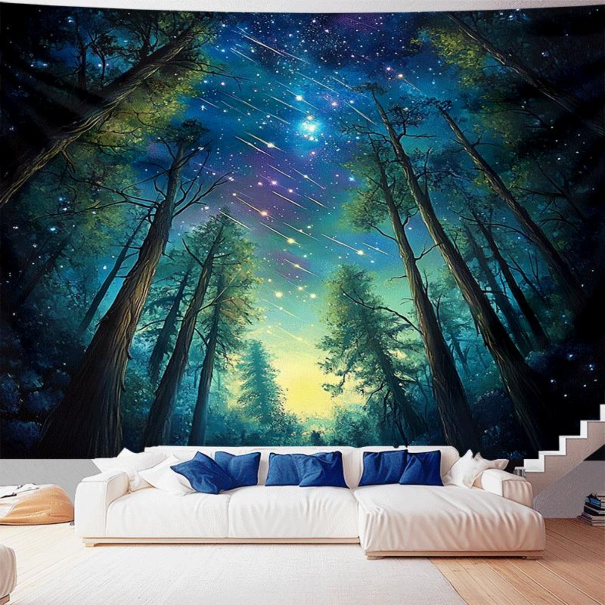 Noite estrelada floresta céu t - Interior Design Hd avaliação e preço