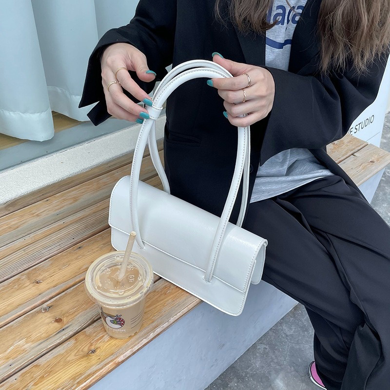 Nova Bolsa Baguete Feminina Es - Interior Design Korean Style avaliação e preço