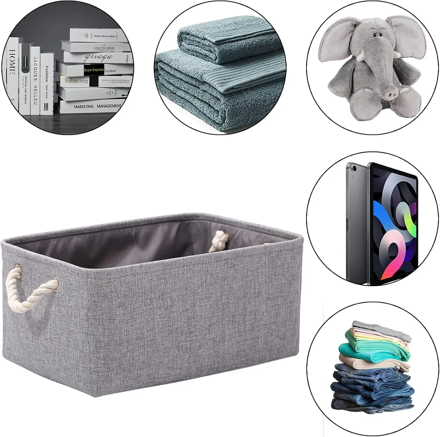 Cesta de armazenamento de arti - Woven Basket Set avaliação e preço