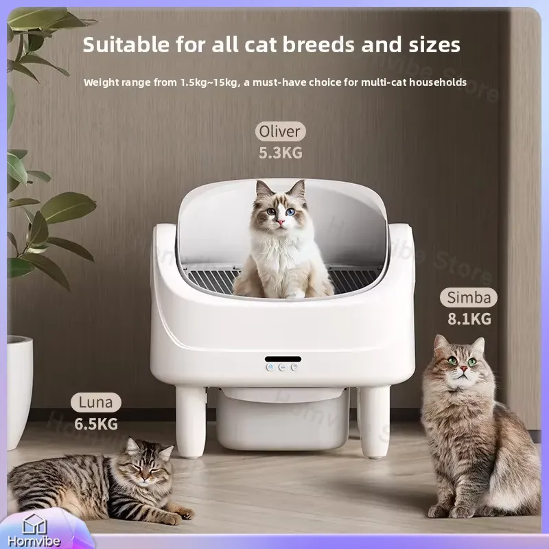 Caixa de Areia para Gatos Auto - Interior Design Remote avaliação e preço