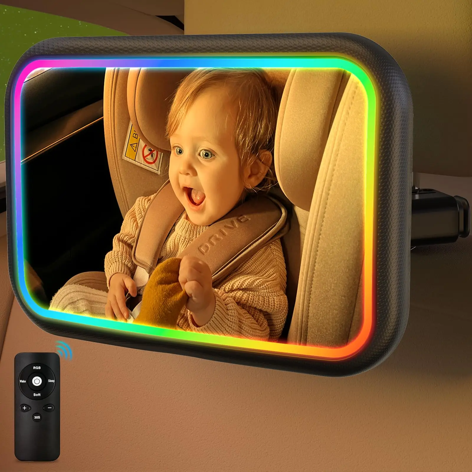Espelho de carro para bebê com - Interior Design Remote avaliação e preço