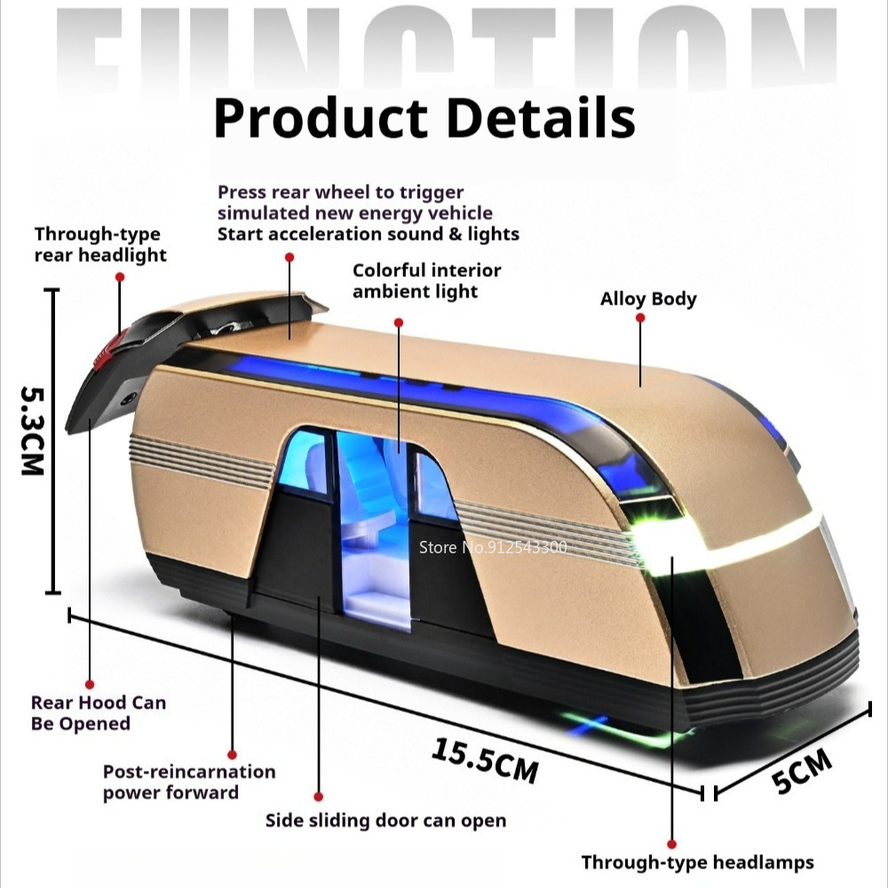 1:32 Robovan Ônibus Autônomo R - Interior Design Article avaliação e preço