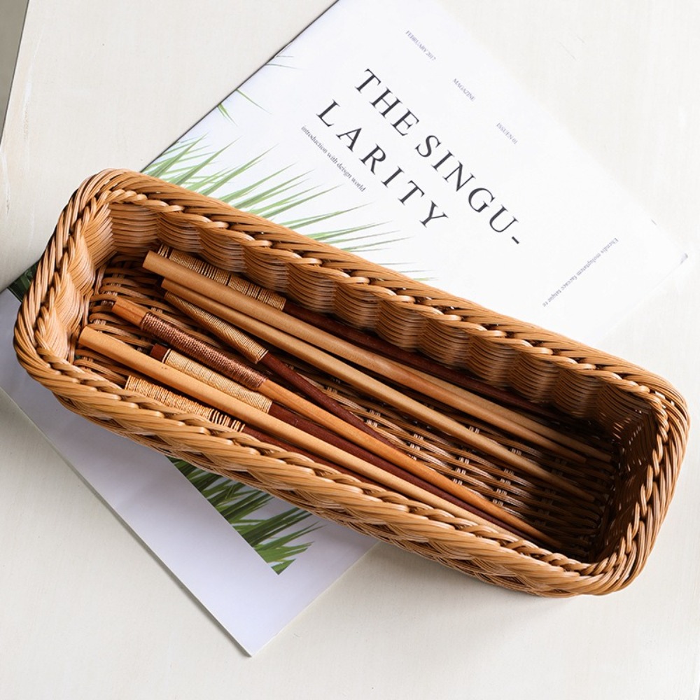 Imitação de rattan cesta de ar - Woven Basket Set avaliação e preço