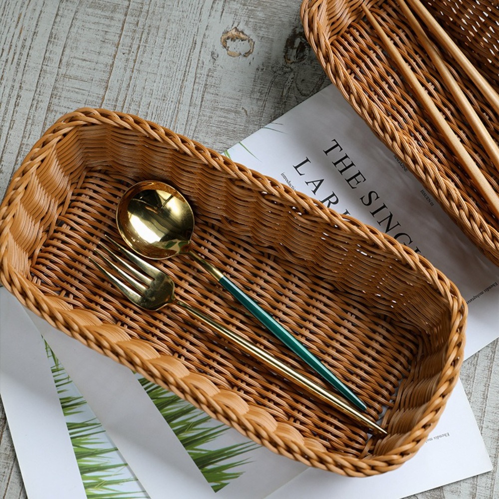 Imitação de rattan cesta de ar - Woven Basket Set avaliação e preço