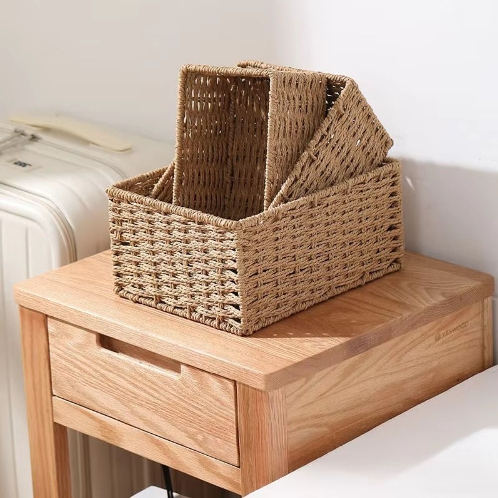 Nova Cesta de Armazenamento Gr - Woven Basket Set avaliação e preço